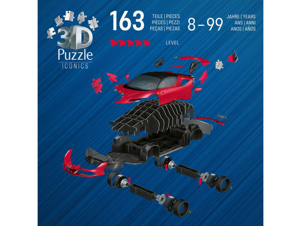 Puzzle 3D Iconiques Ferrari SF90 Stradale