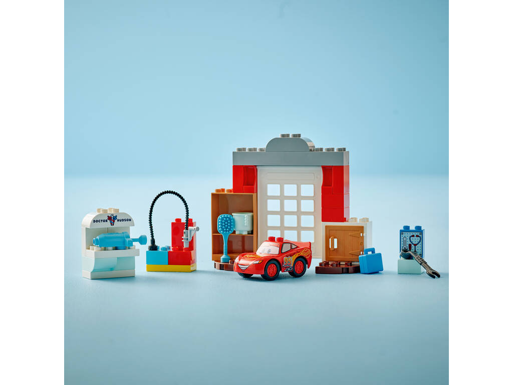 Lego Duplo Disney Cars Visite de McQueen à l'atelier de Doc