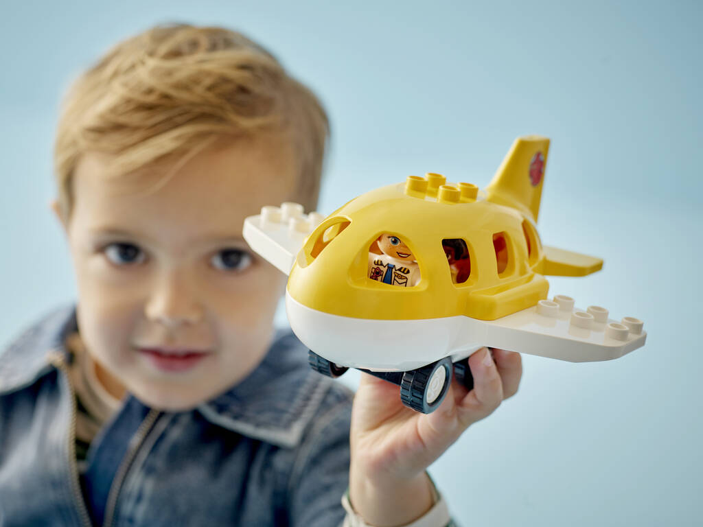 Lego Duplo première fois à l'aéroport