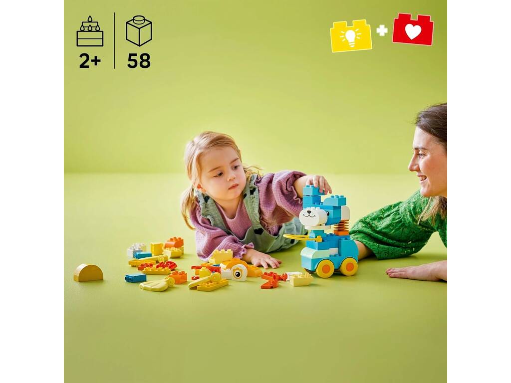 Lego Duplo Animais Sobre Rodas 3 em 1