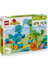 Lego Duplo Dinosaures sur roues 3 en 1