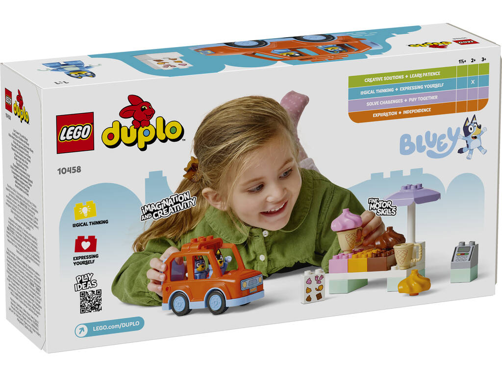 Lego Duplo Bluey Excursion à la glacerie avec Bluey