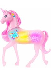 Barbie Unicornio Galopa y Brilla con Luces y Sonidos