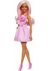 Barbie Poupée Robe avec Rose