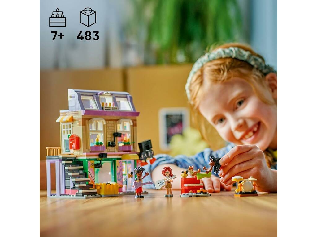 Lego Friends Appartement et magasin de musique