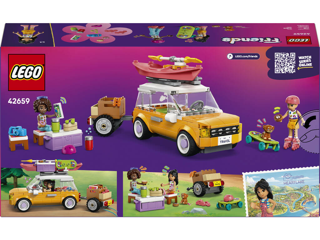 Lego Friends Amitié Excursion en voiture sur la route