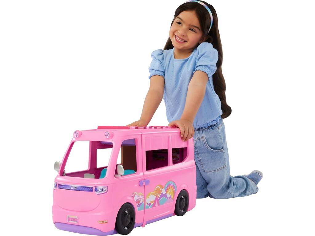 Barbie Véhicule Dream Camper avec accessoires