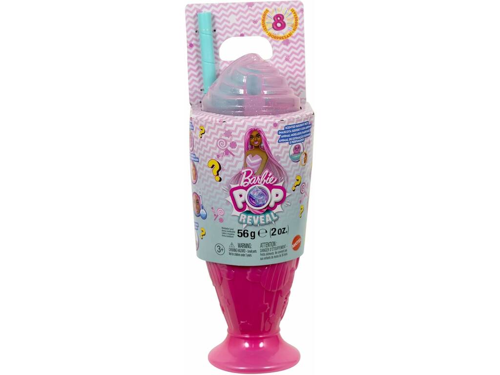 Barbie Pop Reveal Bonbons Poupée Surprise Avec Verre Rose