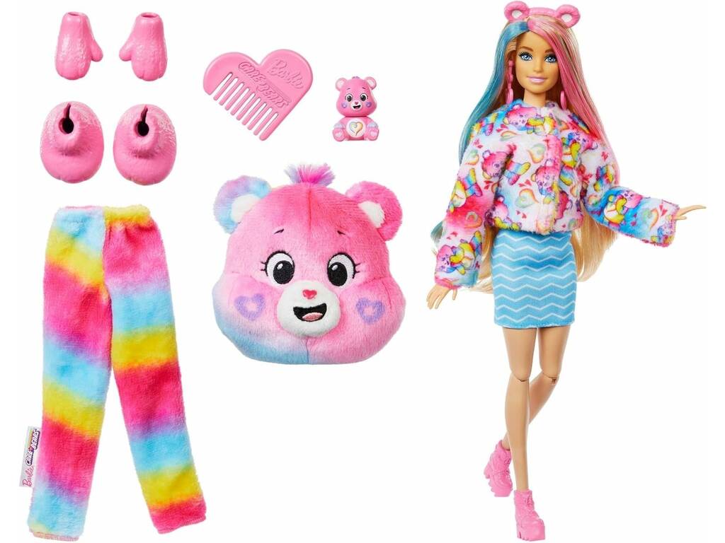 Barbie Cutie Reveal Osos Amorosos Muñeca Unidad