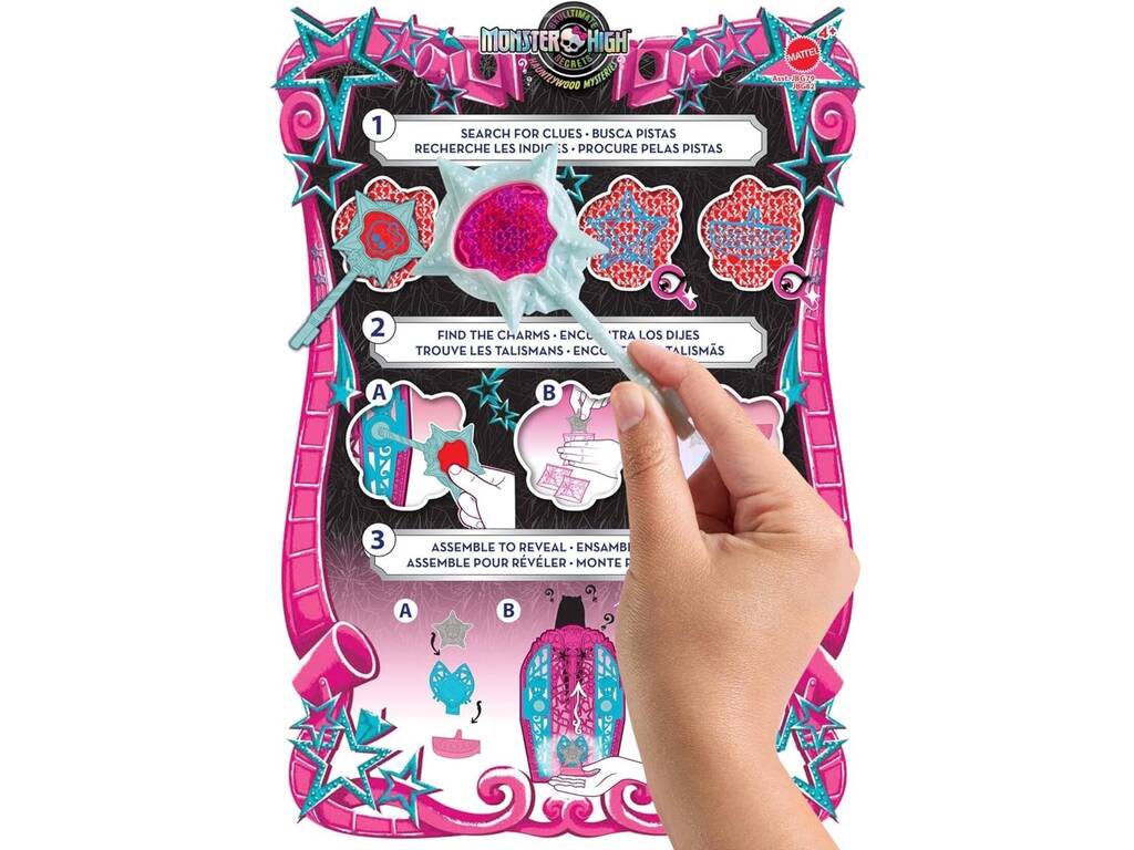 Poupée Catty Noir Monster High Skulltimate Secrets Hauntlywood Mysteries avec armoire