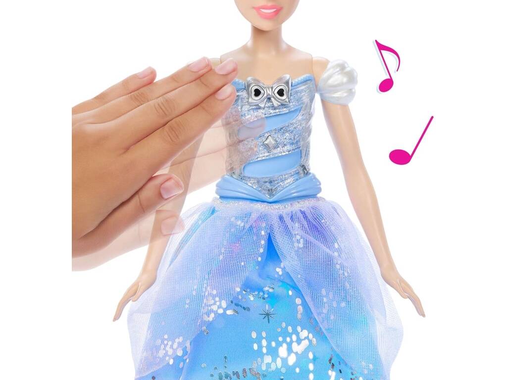 Disney Princess Boneca Cinderela com Vestido de Baile Encantado