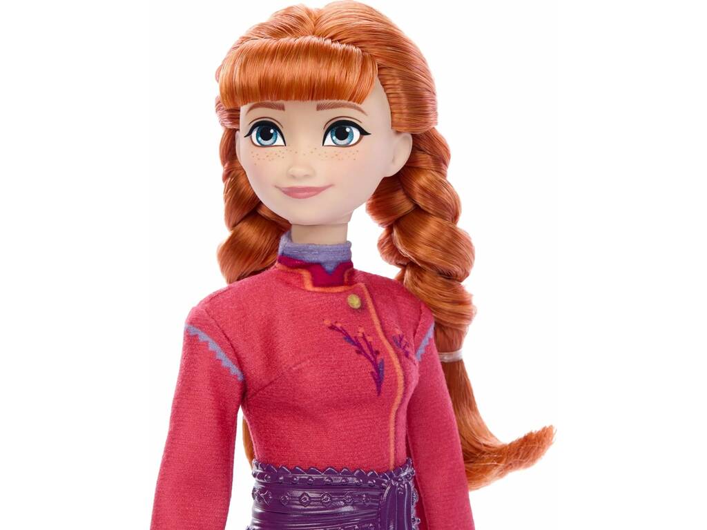 Poupée Anna Frozen avec chiot loup