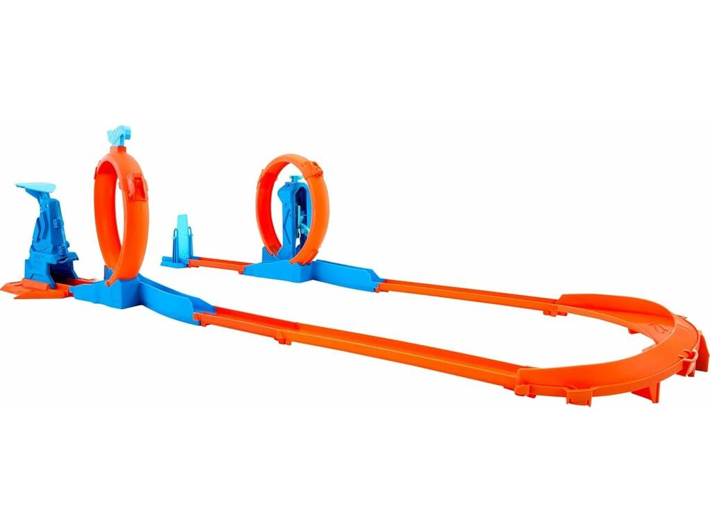 Hot Wheels Track Creator Kit Triple Loop 3 en 1 à toute vitesse