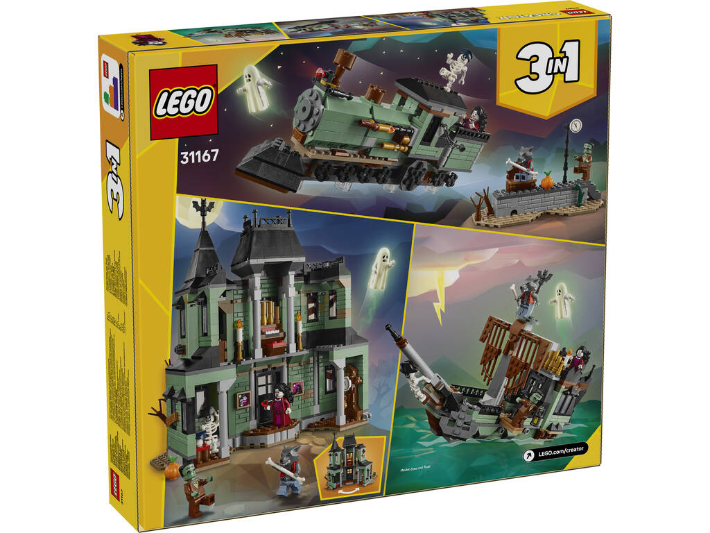 Lego Creator 3 en 1 Manoir hanté