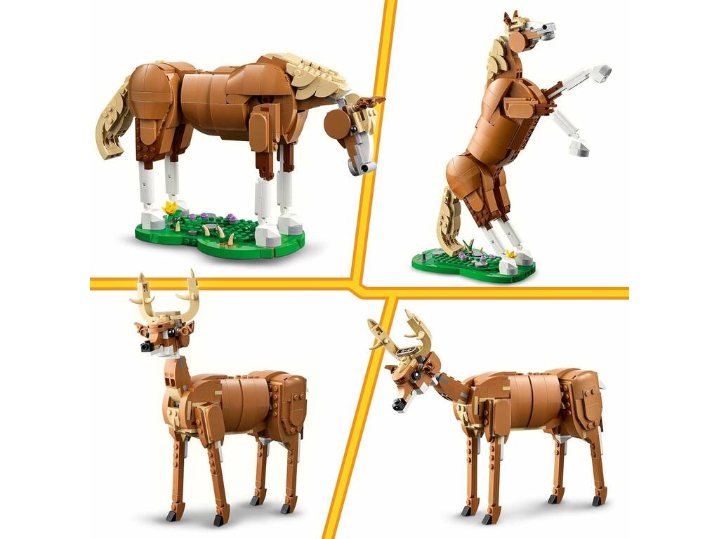Lego Creator 3 en 1 Noble Cheval