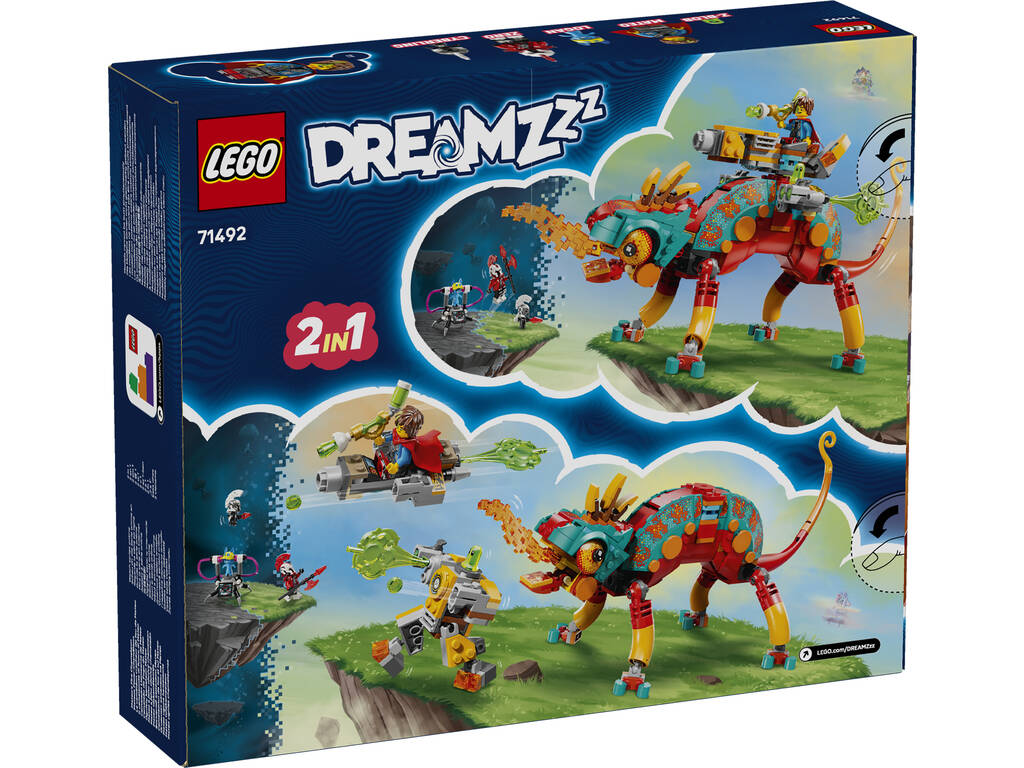 Lego Dreamzzz Camaleón Llameante de Mateo