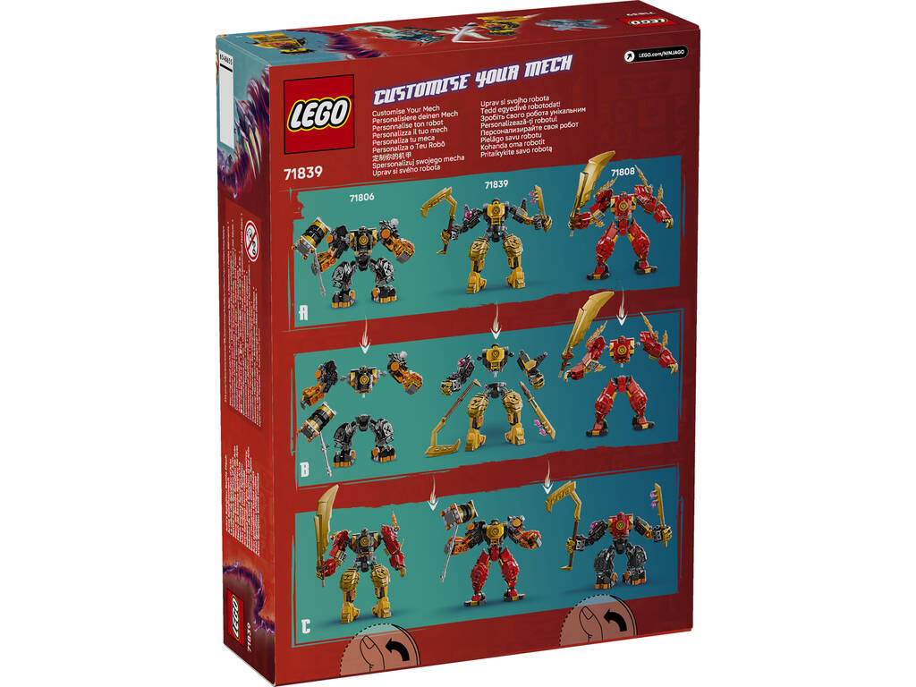 Lego Ninjago Meca de Batalla Spinjitzu de Arin