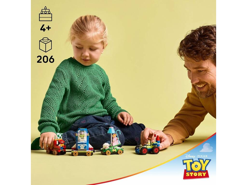 Train et voiture RC Lego Disney Toy Story Celebration