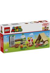 Lego Super Mario De Acampada con el Capitán Toad