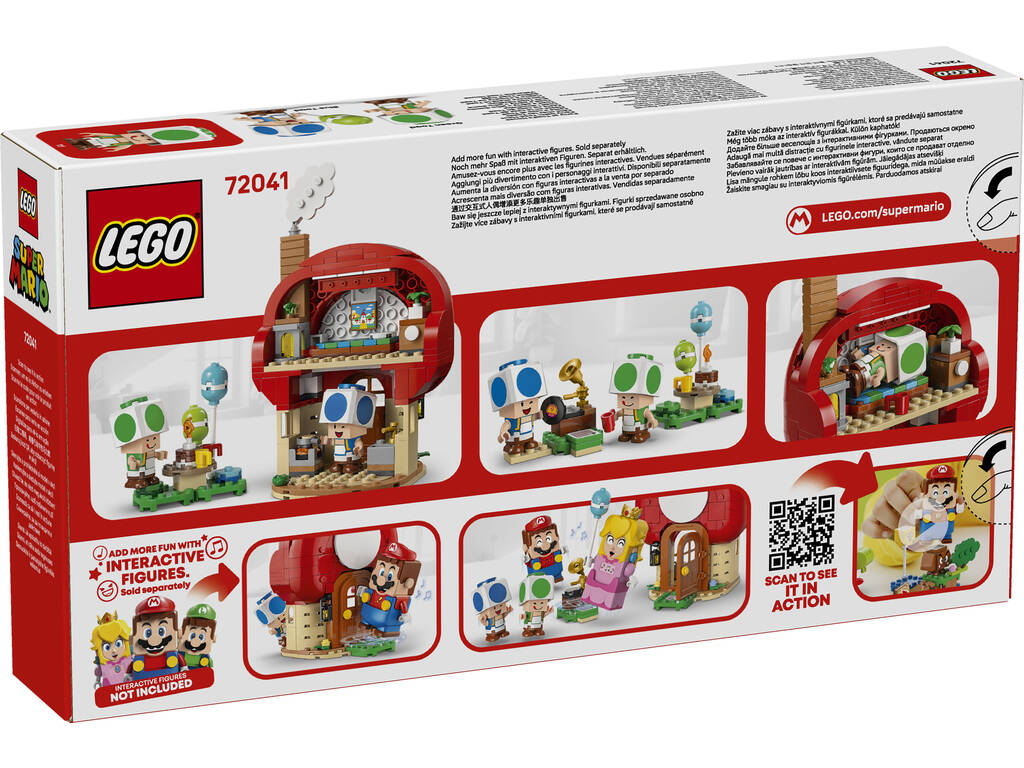 Lego Super Mario Fiesta à la maison de Toad