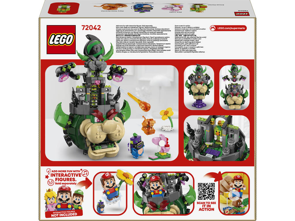 Lego Super Mario Prince Florian et Browser Château