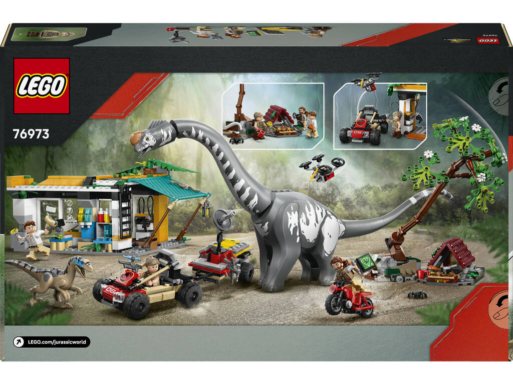 Lego Jurassic World Rebirth Mission de suivi : Raptor et Titanosaurus