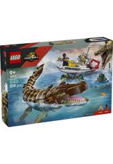 Lego Jurassic World Rebirth Mission navale : Mosasaurus à construire
