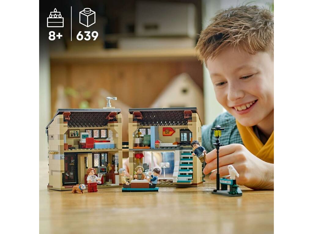 Lego Harry Potter Privet Drive Visite de tante Marge