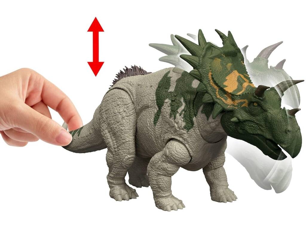 Jurassic World Rebirth Figura Spiclypeus Rugido Selvagem