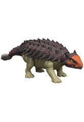 Jurassic World Rebirth Figura Ankylosaurus Rugido Salvaje