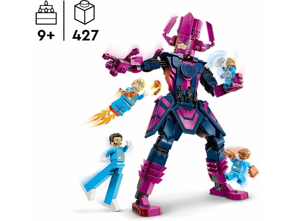 Lego Marvel Les 4 Fantastiques Les 4 Fantastiques contre Galactus Figurine à construire