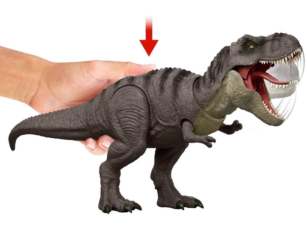 Jurassic World Rebirth Figura Tyrannosaurus Rex Lab Lockdown