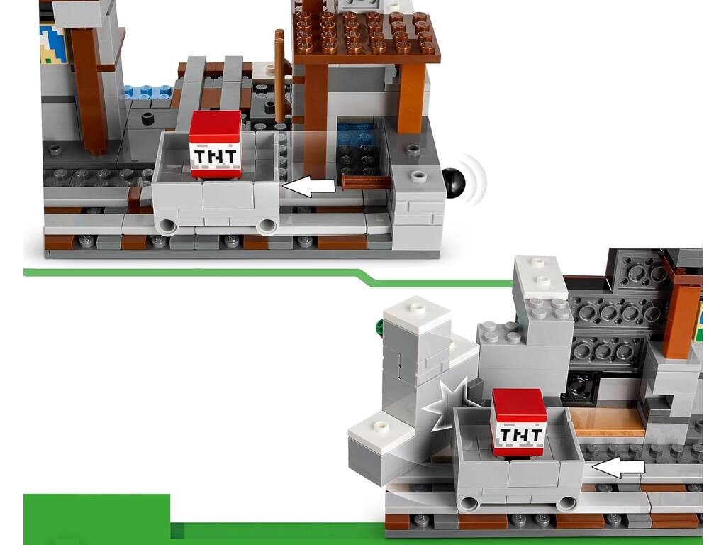 Lego Minecraft La mine de Peak