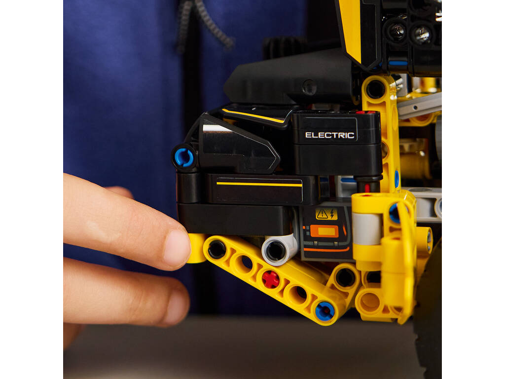 Lego Technic Chargeur sur pneus Volvo L120 Electric