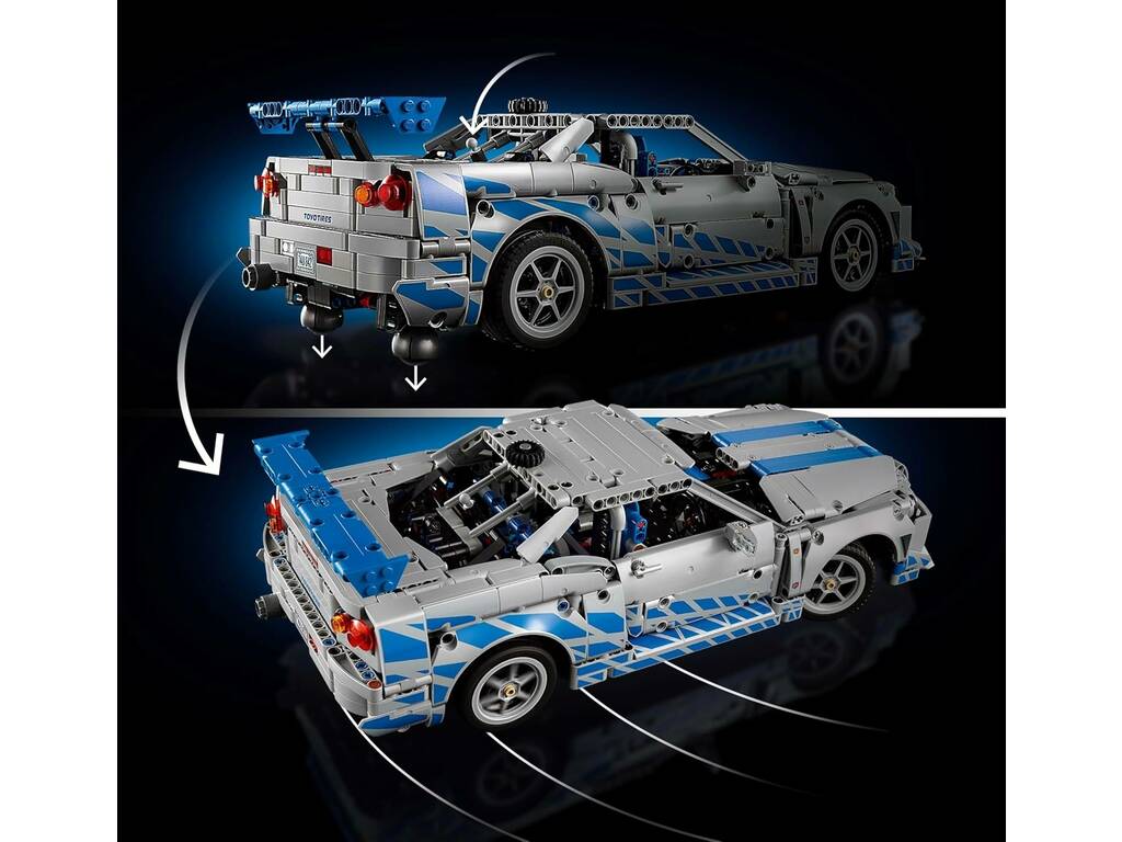 Lego Technic 2 Fast 2 Furious Nissan Skyline GT-R R34