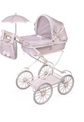 Carrinho de Bonecas Clássico Sophie Dobrável com Bolsa