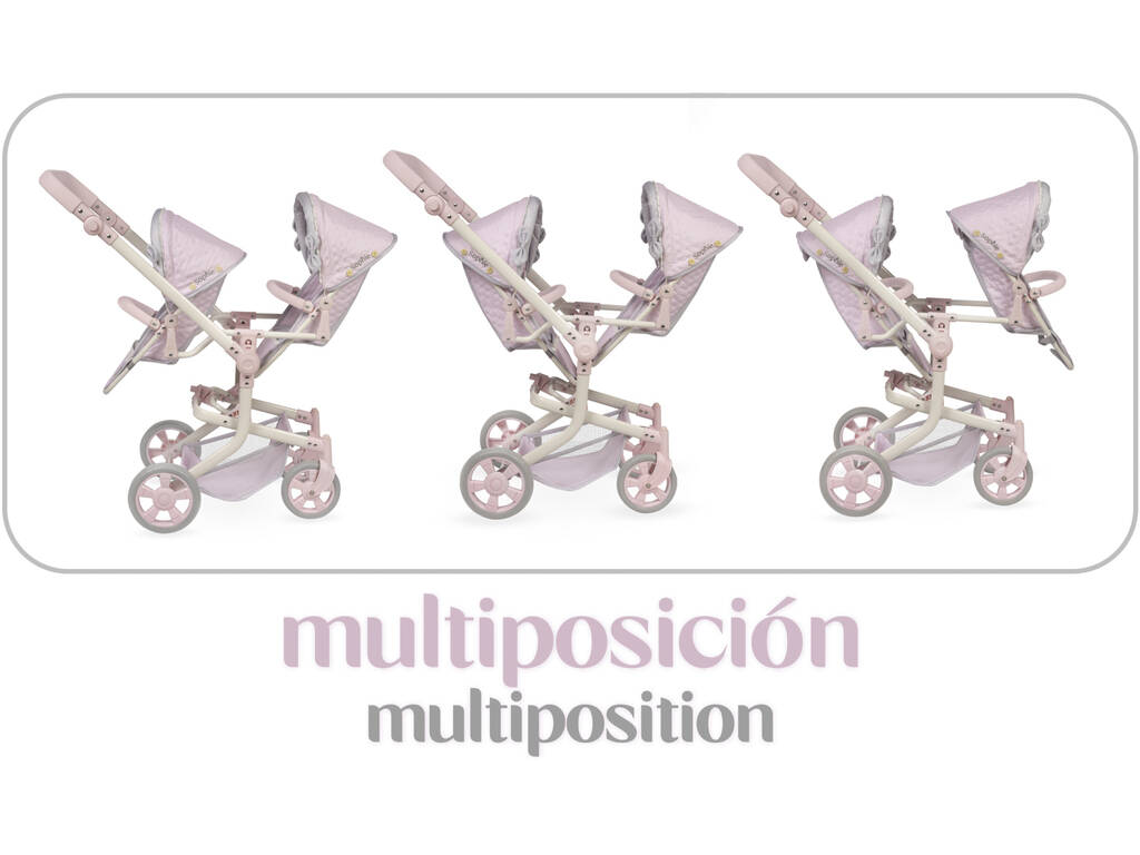 Chaise pliante pour jumelles Sophie