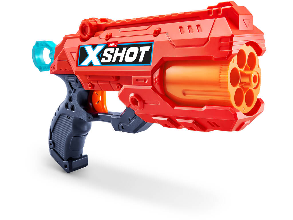 Zuru X-Shot 2 lanceurs Reflex et 2 lanceurs Micro avec 24 fléchettes