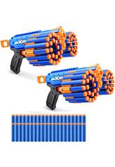 Zuru X-Shot Insanity 2 Lanceurs Manic avec 48 fléchettes
