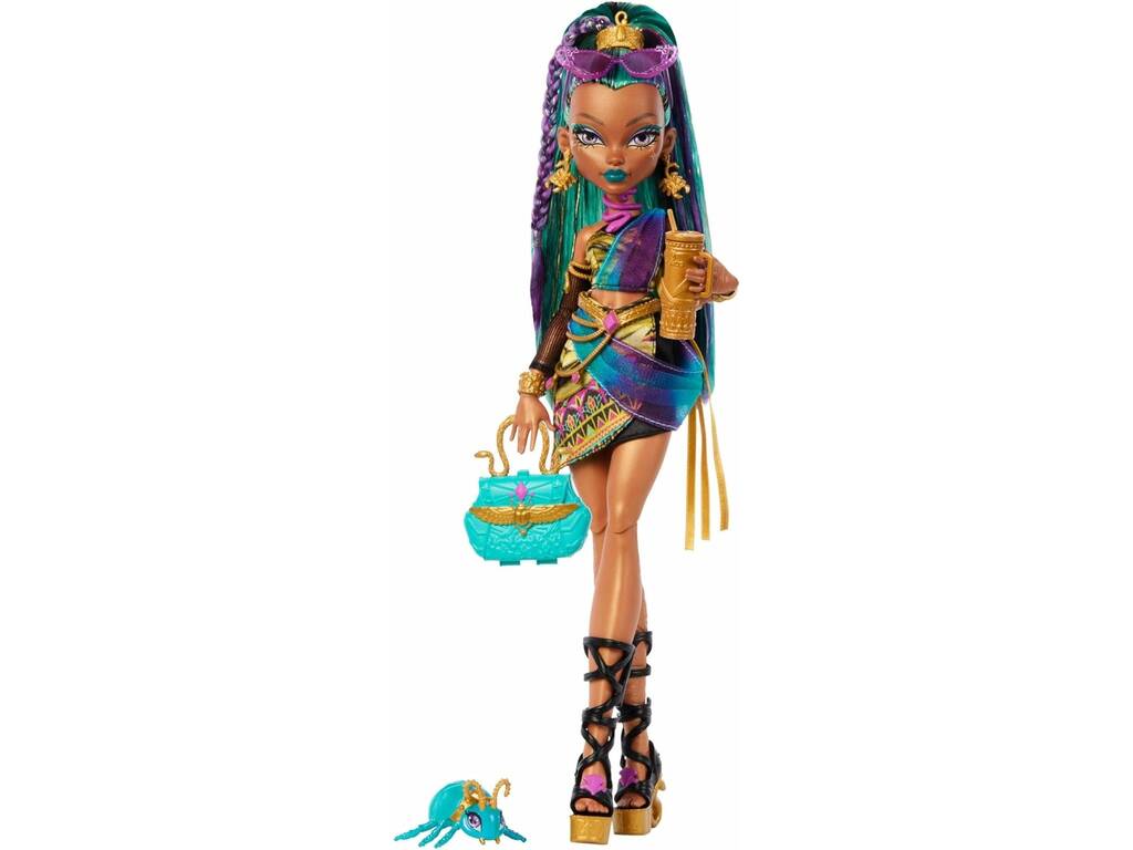 Poupée Monster High Nefera De Nile avec Lavish et accessoires