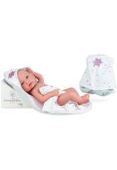 Poupée bébé Ane Baby Trousseau de 45 cm avec tétine