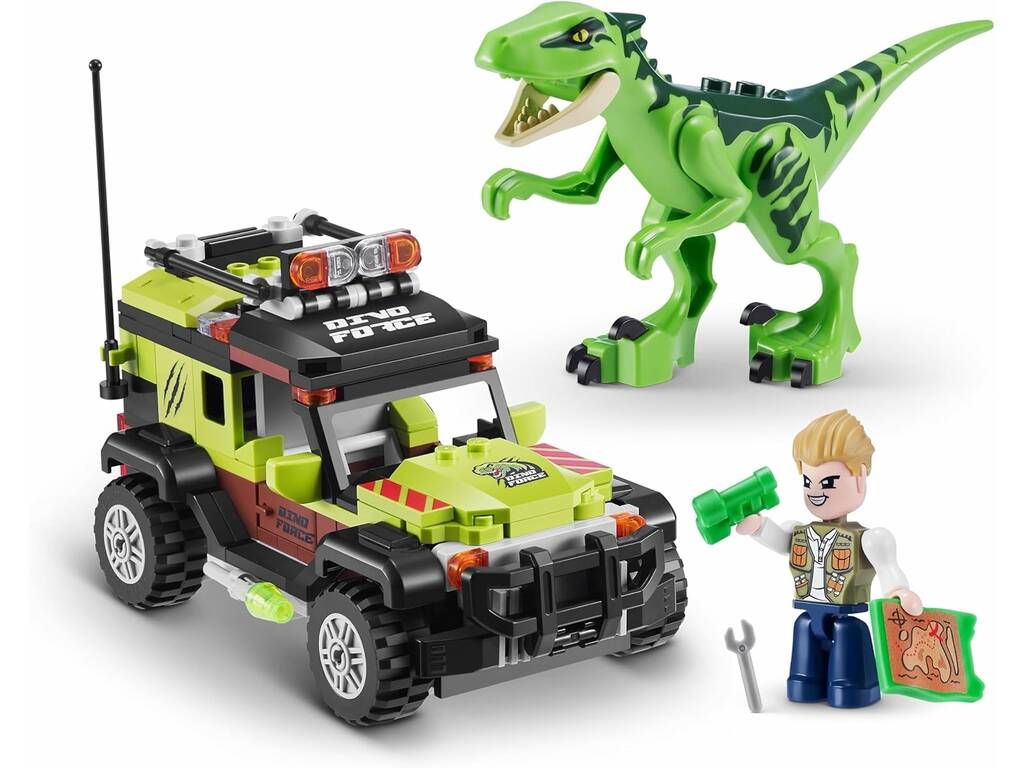 Zuru Max Œuf Dino Adventure Raptor Force avec 252 pièces