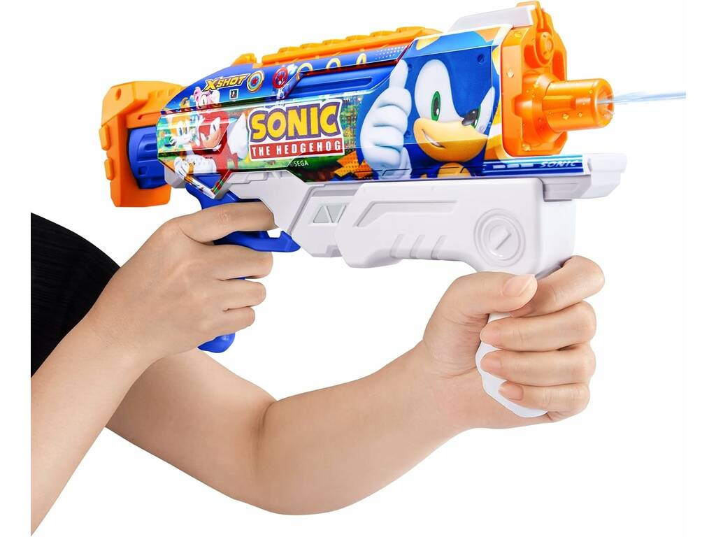 Zuru Xshot Skins Lanceur d'eau Sonic 500 ml