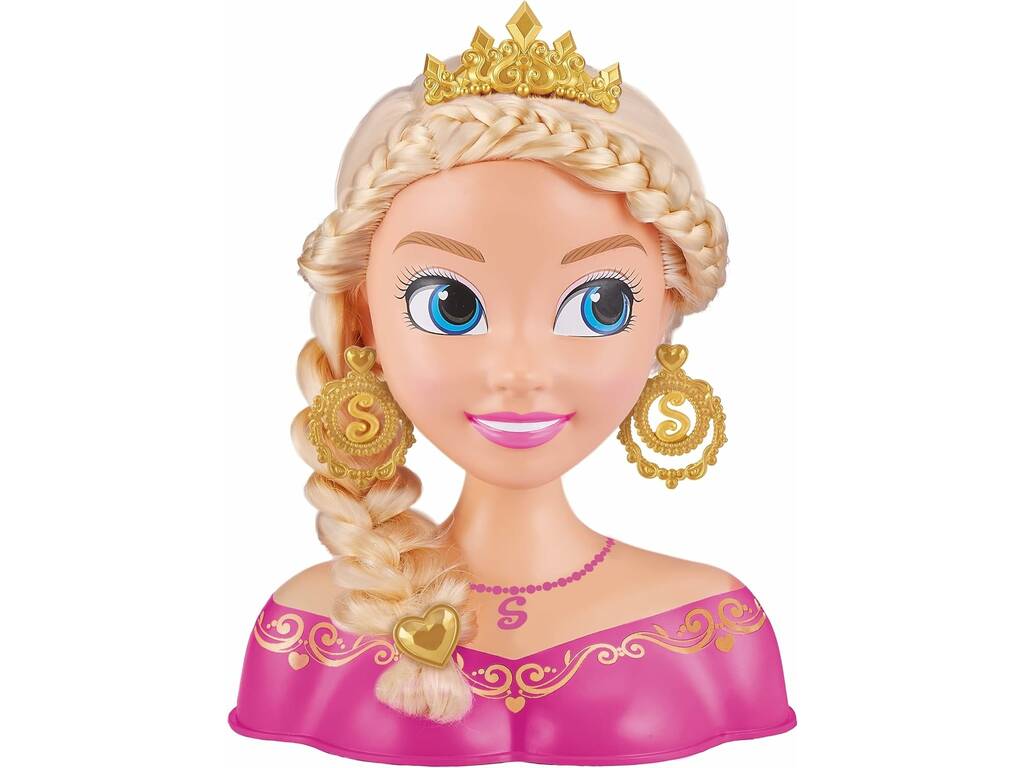 Zuru Sparkle Girlz Bust Styling Princess avec 52 pièces