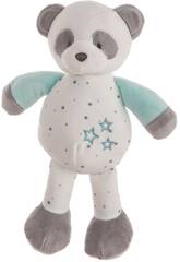 Peluche extra douce Baby Panda Aqua Marine de 30 cm