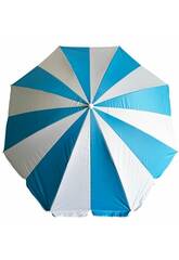Sombrinha de Praia Nylon Orientvel de 220 cm 8 Varinhas e 16 Painis com Proteo UV +50