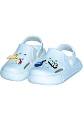 Tamancos Perfurados EVA Infantis Branco Tamanho 20