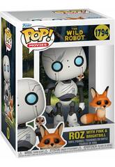 Funko Pop Movies Robot Selvagem Figura Roz com Fink e Brightbill