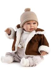 Poupée bébé pleureur Daniel de 45 cm avec veste