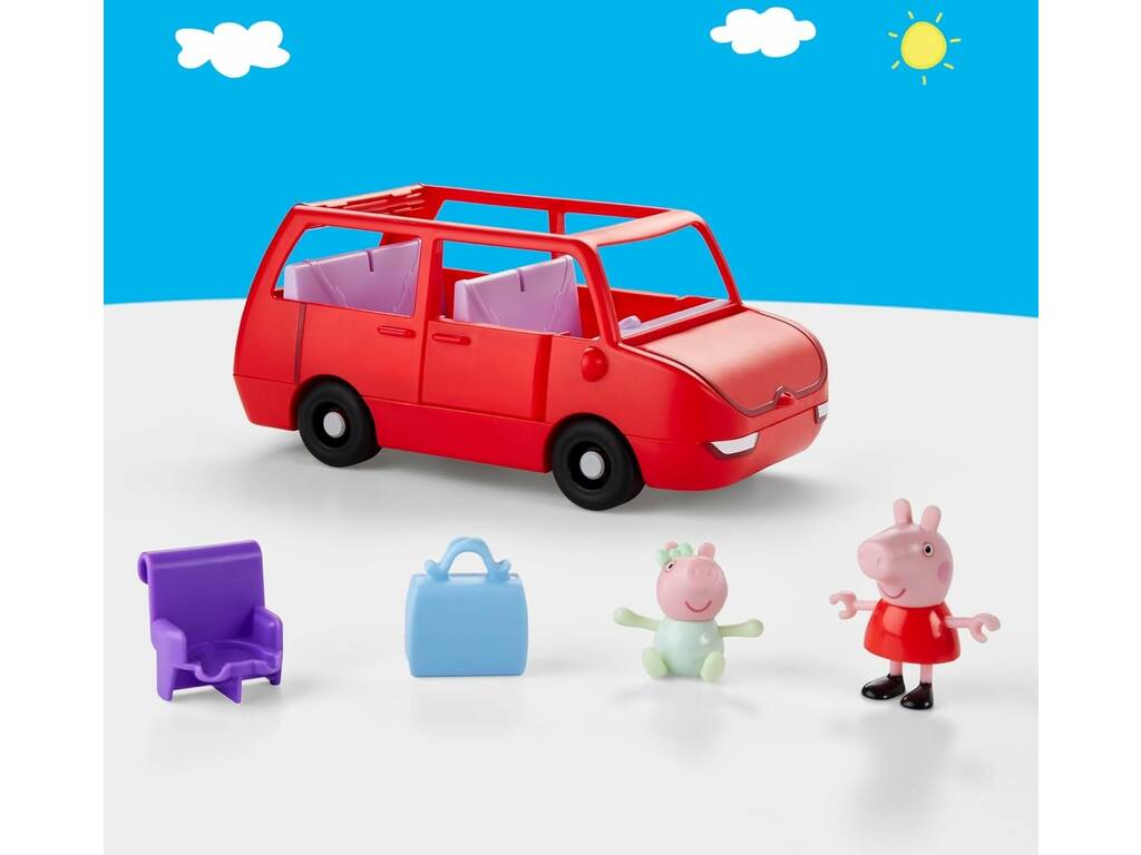 Peppa Pig La grande voiture de la famille Peppa